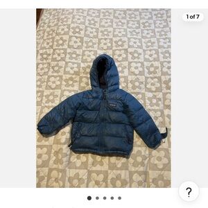 Patagonia Kids Navy Puffer Jacket